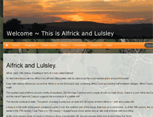 Tablet Screenshot of alfrickandlulsley.org
